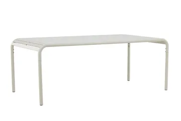 Borneo Spisebord Utendørs 100x200 cm - Beige - Hagemøbler - Hagebord - Spisebord ute