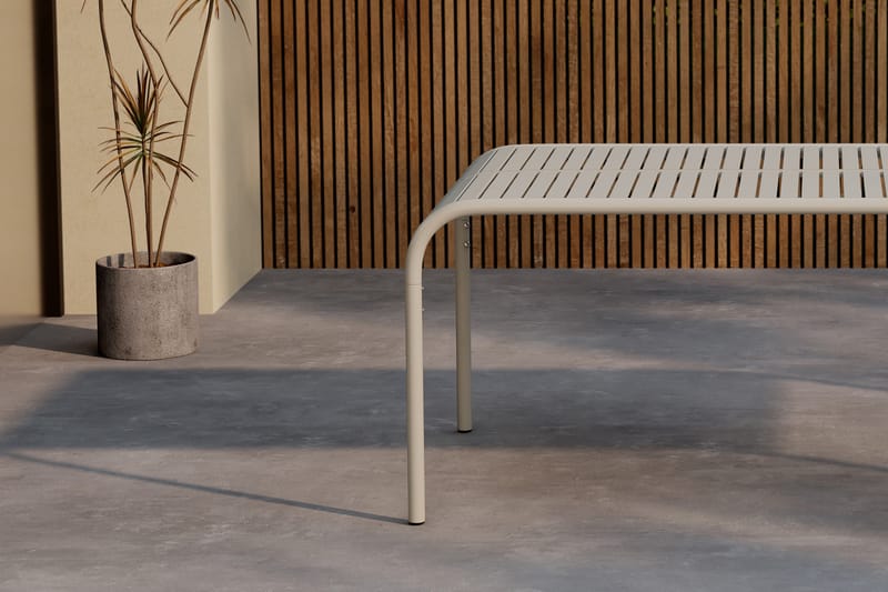 Borneo Spisebord Utendørs 100x200 cm - Beige - Hagemøbler - Hagebord - Spisebord ute