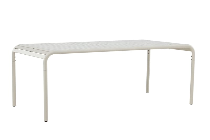 Borneo Spisebord Utendørs 100x200 cm - Beige - Hagemøbler - Hagebord - Spisebord ute