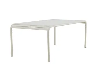 Borneo Spisebord Utendørs 100x200 cm - Beige - Hagemøbler - Hagebord - Spisebord ute