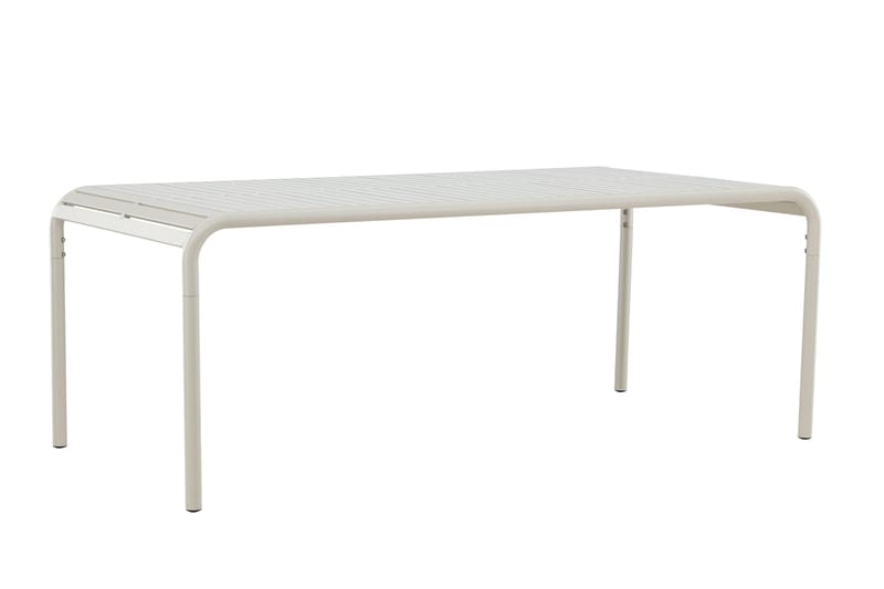 Borneo Spisebord Utendørs 100x200 cm - Beige - Hagemøbler - Hagebord - Spisebord ute