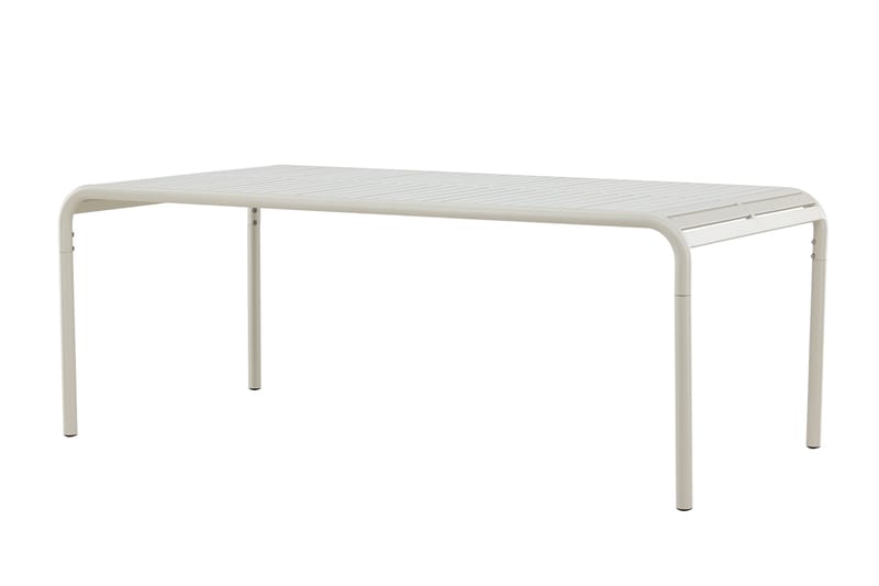Borneo Spisebord Utendørs 100x200 cm - Beige - Hagemøbler - Hagebord - Spisebord ute