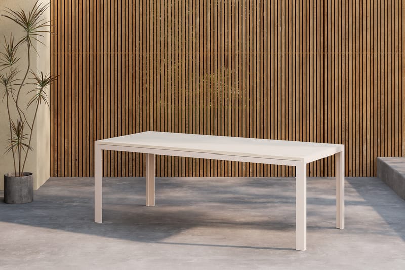 Break Spisebord Utendørs 90x205 cm - Beige - Hagemøbler - Hagebord - Spisebord ute