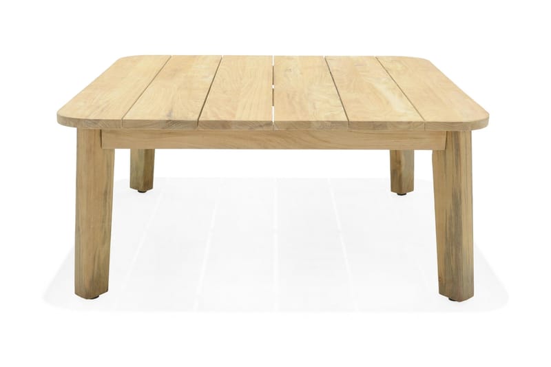 Bahamas Sofabord 100 cm - Tre / Natur - Hagemøbler - Hagebord - Cafebord