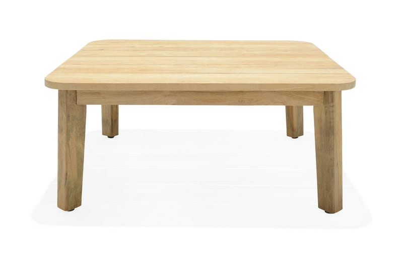 Bahamas Sofabord 100 cm - Tre / Natur - Hagemøbler - Hagebord - Cafebord