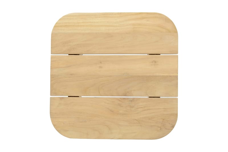Barbados Sofabord 50 cm - Tre / Natur - Hagemøbler - Hagebord - Cafebord