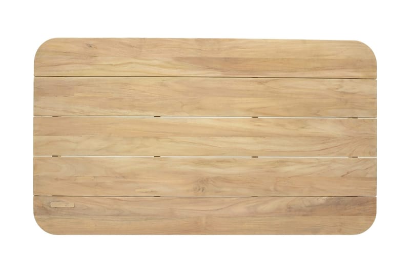 Barbados Sofabord 80 cm - Tre / Natur - Hagemøbler - Hagebord - Cafebord
