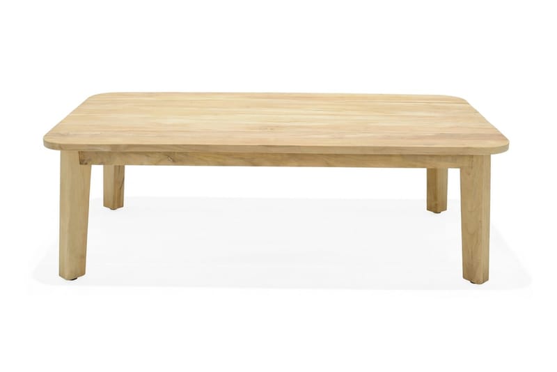 Barbados Sofabord 80 cm - Tre / Natur - Hagemøbler - Hagebord - Cafebord