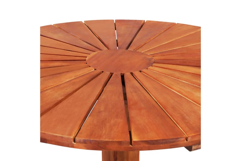 Bistrobord 70x70 cm heltre akasie - Akacie - Balkongbord - Cafebord