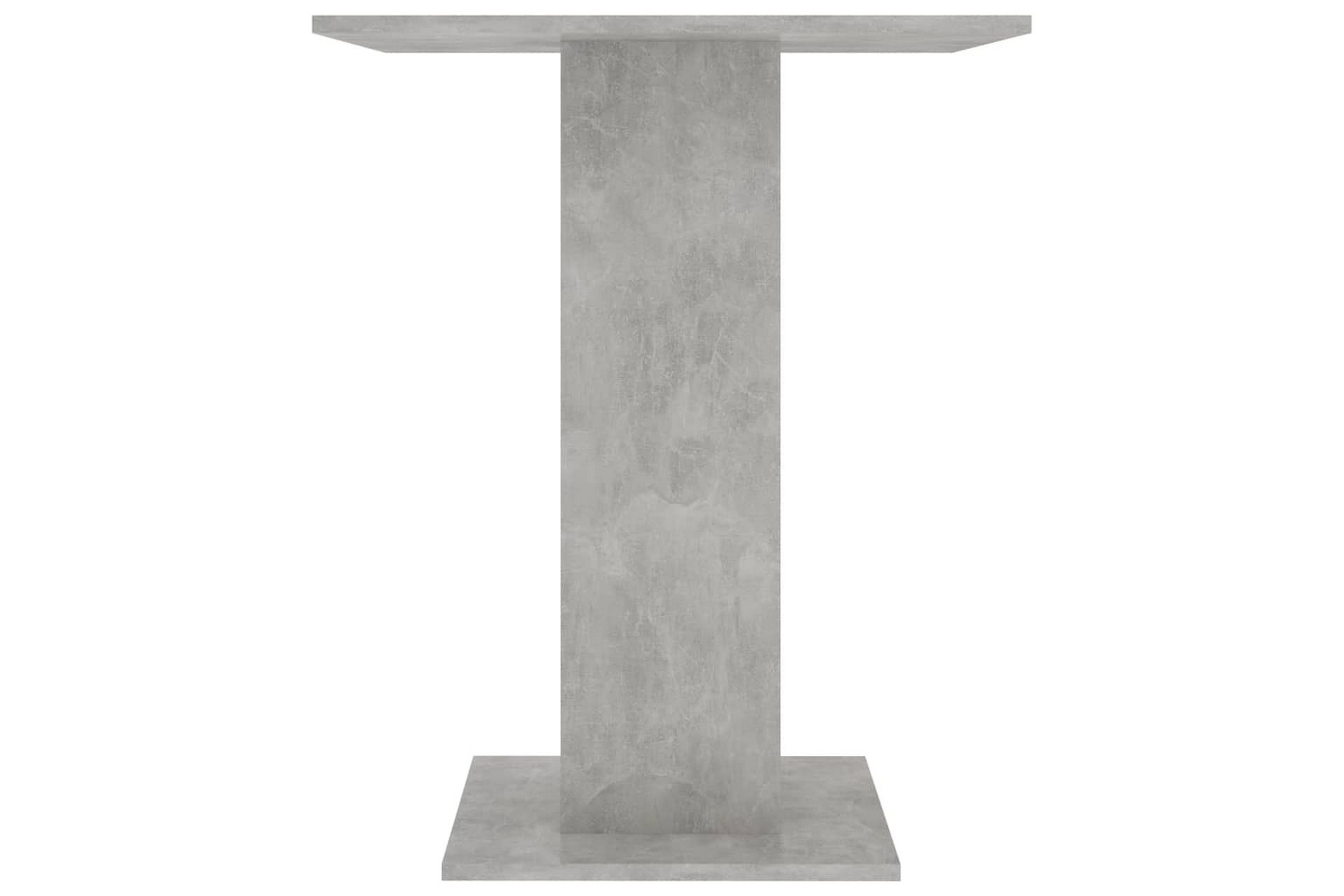 Bistrobord betonggrå 60x60x75 cm sponplate - Grå - Hagemøbler - Hagebord - Cafebord
