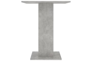 Bistrobord betonggrå 60x60x75 cm sponplate - Grå - Hagemøbler - Hagebord - Cafebord