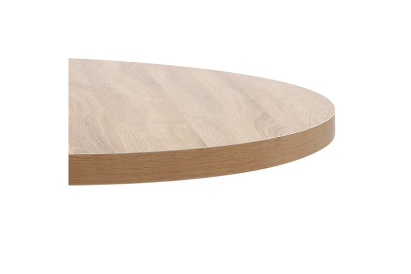 Bistrobord lysebrun 80 cm MDF - Brun - Cafebord - Balkongbord