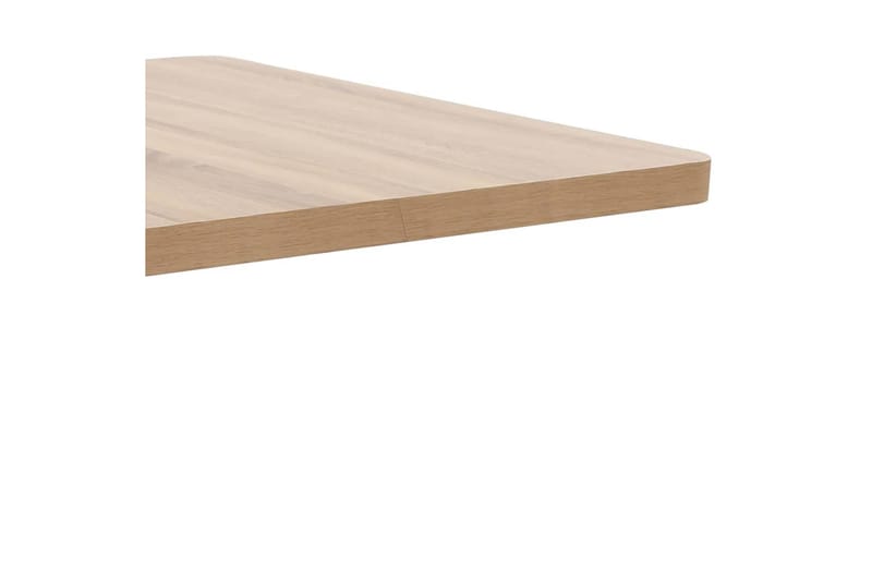 Bistrobord lysebrun 80x80 cm MDF - Brun - Hagemøbler - Hagebord - Cafebord