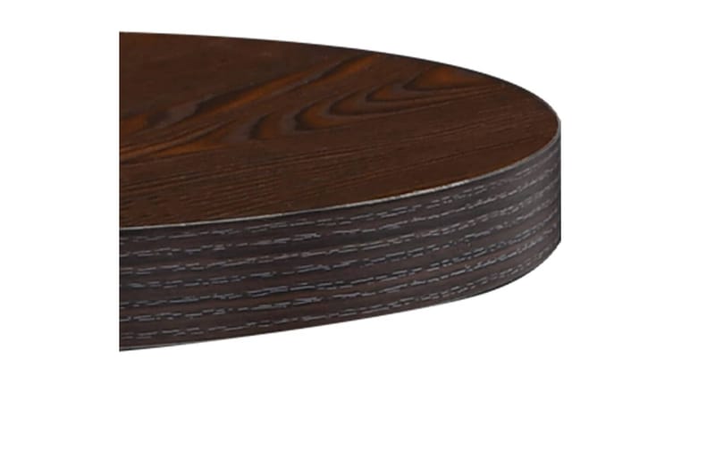 Bistrobord mørkebrun 40 cm MDF - Brun - Cafebord - Balkongbord