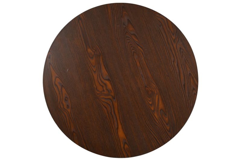 Bistrobord mørkebrun 80 cm MDF - Brun - Cafebord - Balkongbord