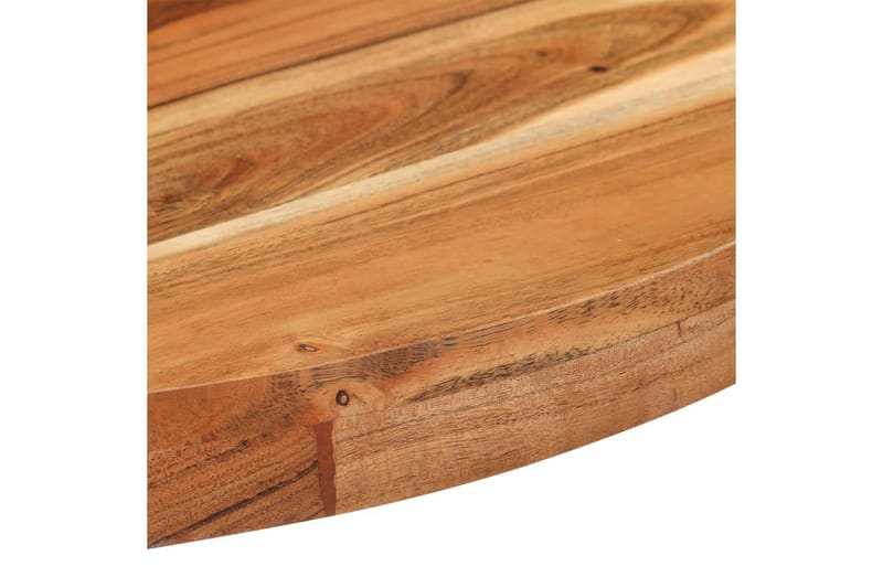 Bistrobord rundt Ø70x75 cm heltre akasie - Brun - Hagemøbler - Hagebord - Cafebord