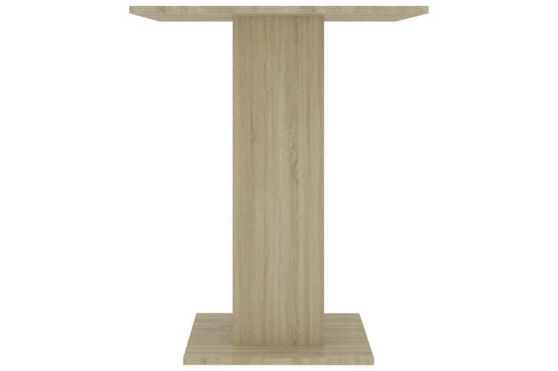 Bistrobord sonoma eik 60x60x75 cm sponplate - Brun - Hagemøbler - Hagebord - Cafebord