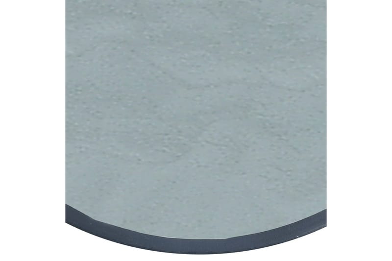 Bistrobord svart 40x46 cm stål og glass - Svart - Cafebord - Balkongbord