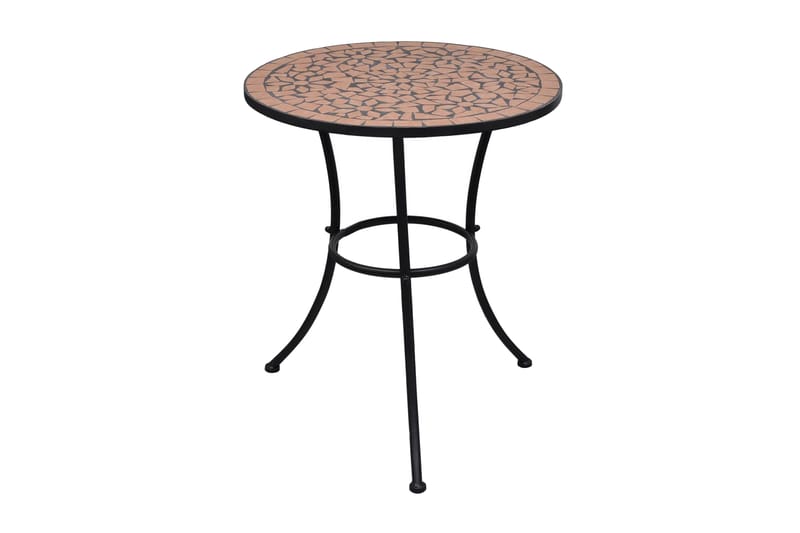 Bistrobord terrakotta 60 cm mosaikk - Terrakotta - Hagemøbler - Hagebord - Cafebord