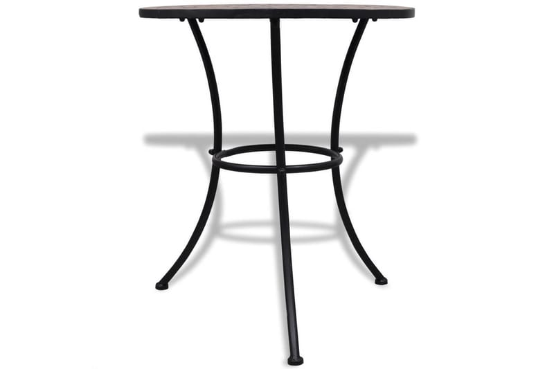 Bistrobord terrakotta 60 cm mosaikk - Terrakotta - Hagemøbler - Hagebord - Cafebord