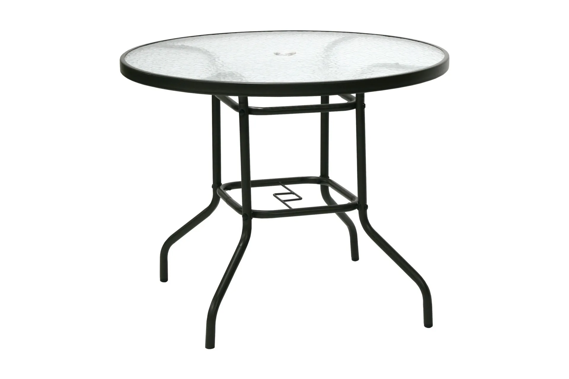 Bord DUBLIN D90xH71cm Transparent glass -