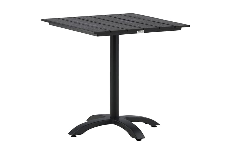 Colorado Cafébord 70 cm Svart - Venture Home - Hagemøbler - Hagebord - Cafebord