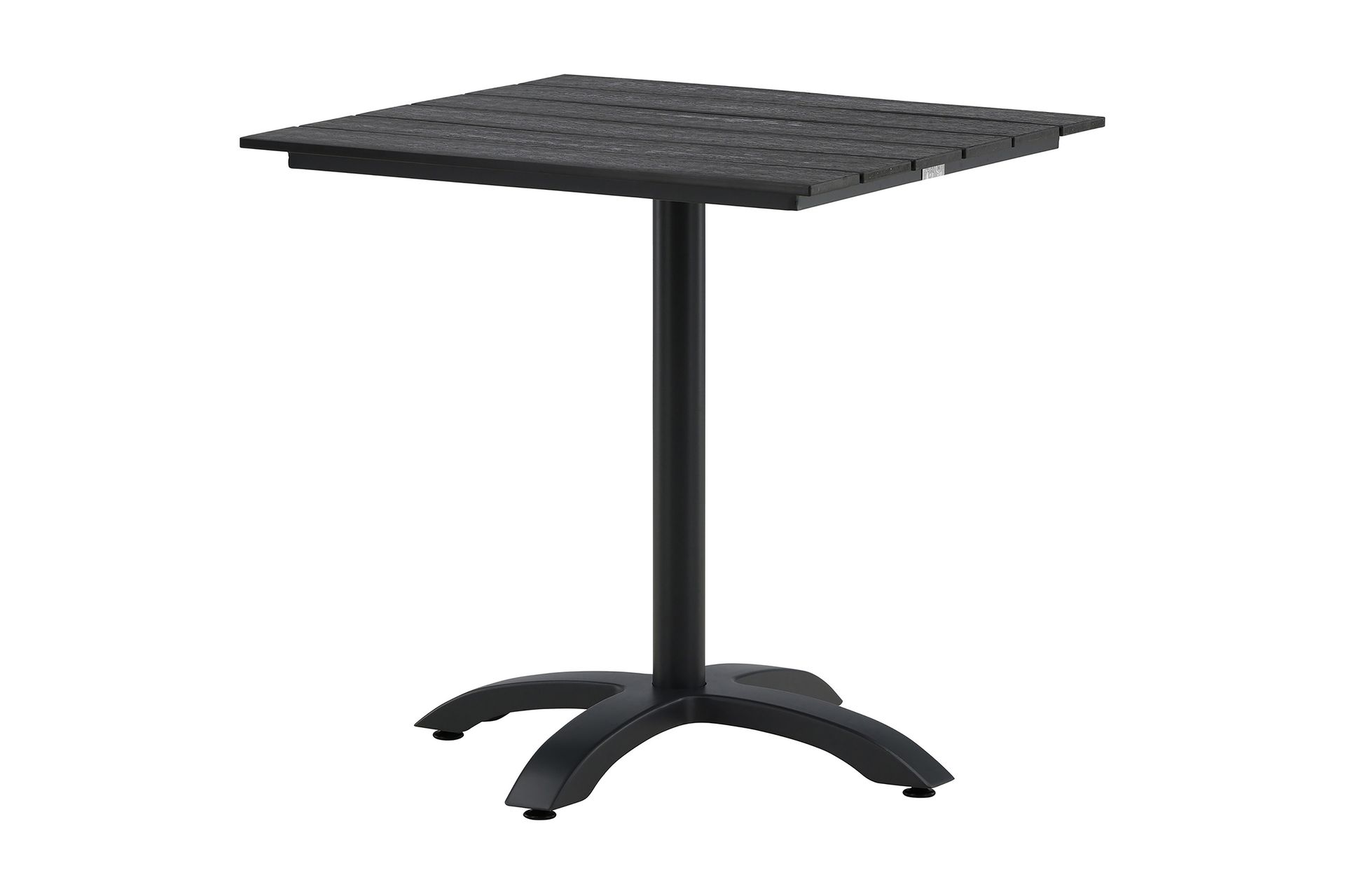 Colorado Cafébord 70 cm Svart - Venture Home - Hagemøbler - Hagebord - Cafebord