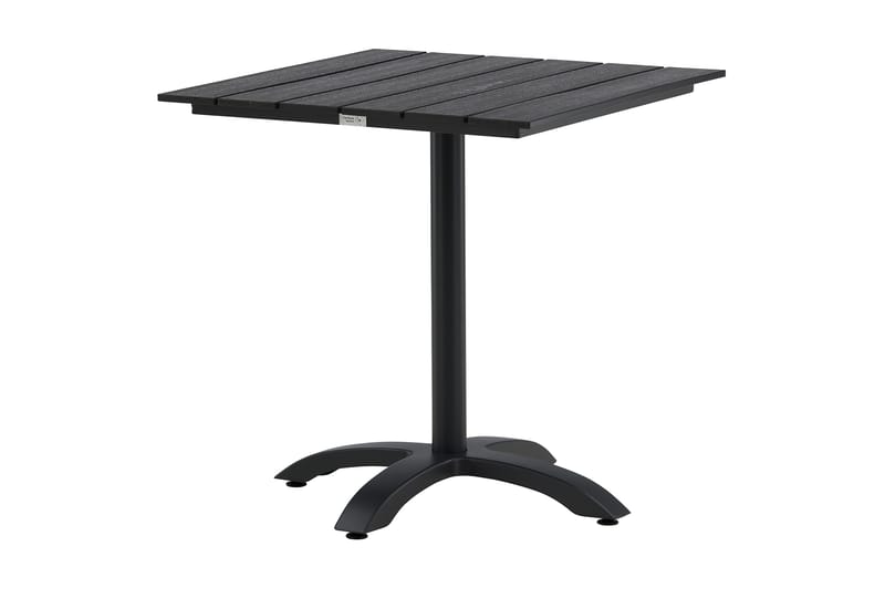 Colorado Cafébord 70 cm Svart - Venture Home - Hagemøbler - Hagebord - Cafebord
