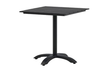 Colorado Cafébord 70 cm Svart - Venture Home - Hagemøbler - Hagebord - Cafebord
