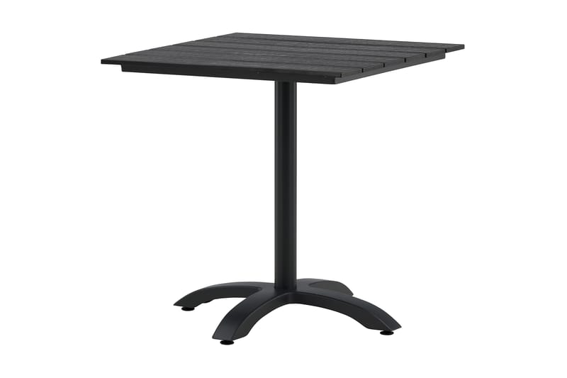Colorado Cafébord 70 cm Svart - Venture Home - Hagemøbler - Hagebord - Cafebord