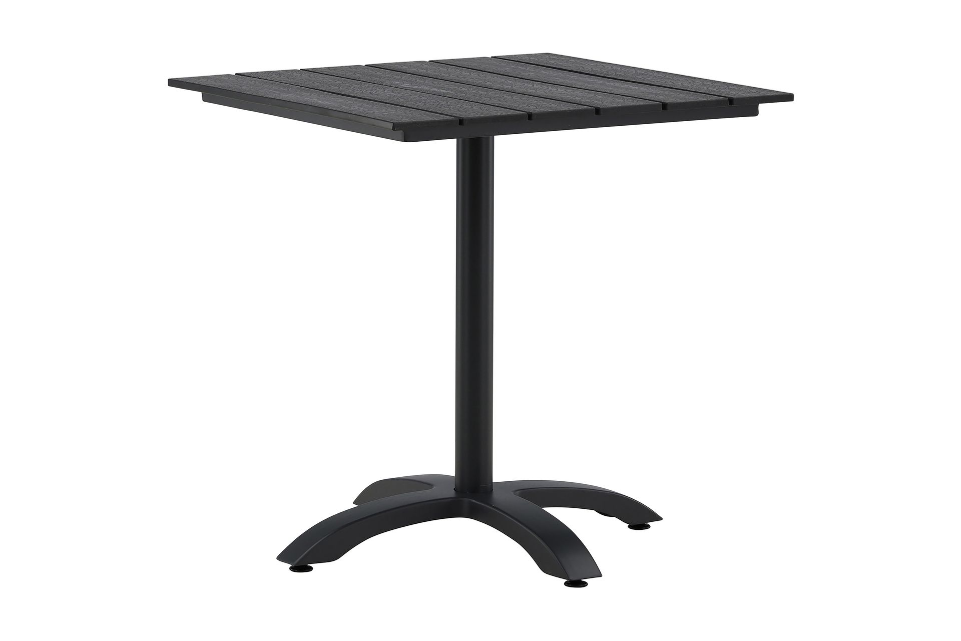 Colorado Cafébord 70 cm Svart - Venture Home - Hagemøbler - Hagebord - Cafebord