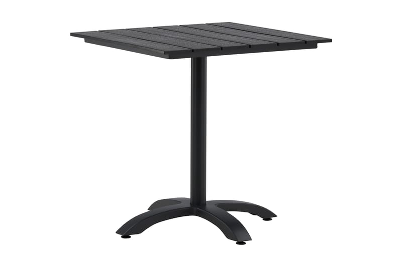 Colorado Cafébord 70 cm Svart - Venture Home - Hagemøbler - Hagebord - Cafebord