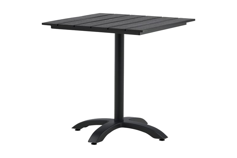 Colorado Cafébord 70 cm Svart - Venture Home - Hagemøbler - Hagebord - Cafebord