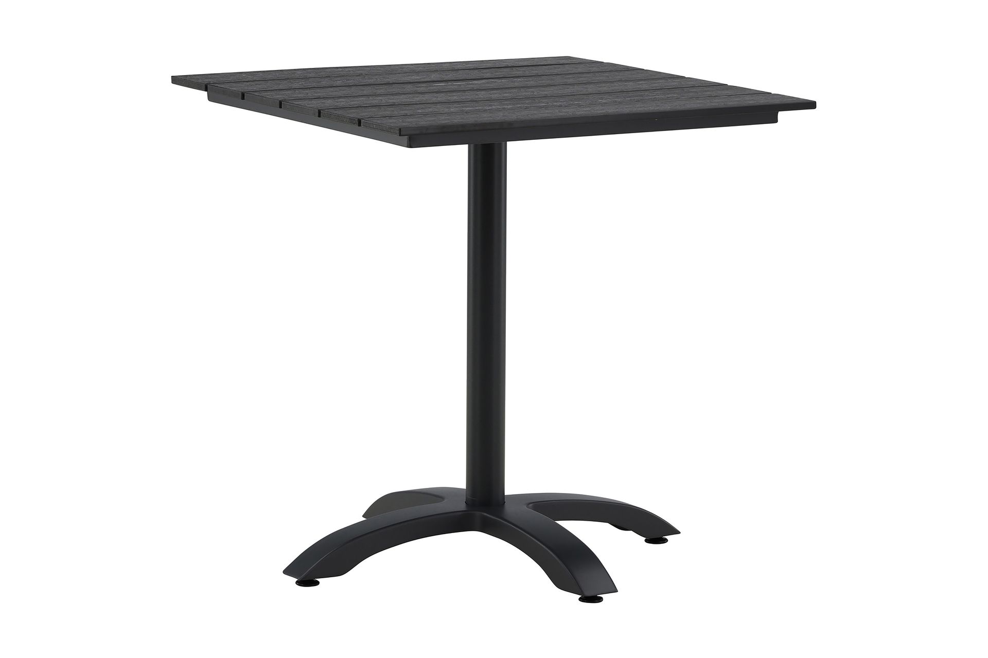 Colorado Cafébord 70 cm Svart - Venture Home - Hagemøbler - Hagebord - Cafebord