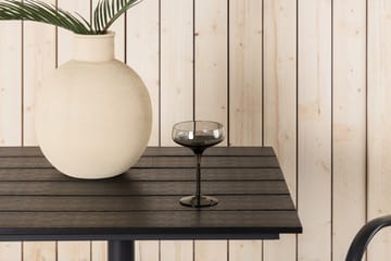Colorado Cafébord 70 cm Svart - Venture Home - Hagemøbler - Hagebord - Cafebord