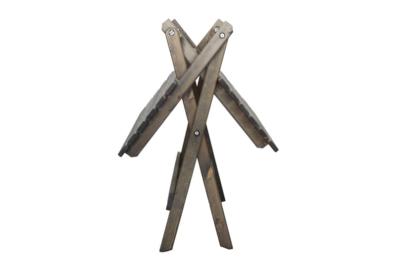 Edilma Klaffebord 65 cm - Grå - Hagemøbler - Hagebord - Cafebord