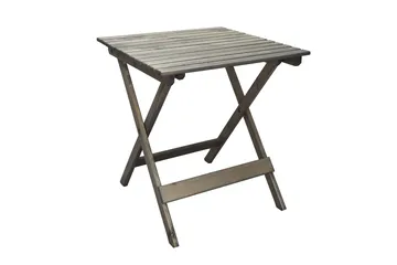 Edilma Klaffebord 65 cm - Grå - Hagemøbler - Hagebord - Cafebord