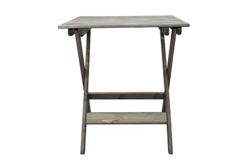 Edilma Klaffebord 65 cm - Grå - Hagemøbler - Hagebord - Cafebord