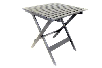 Edilma Klaffebord 65 cm - Grå - Hagemøbler - Hagebord - Cafebord