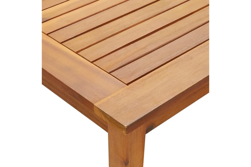 Hagebord 140x80x74 cm heltre akasie - Hagemøbler - Hagebord - Cafebord