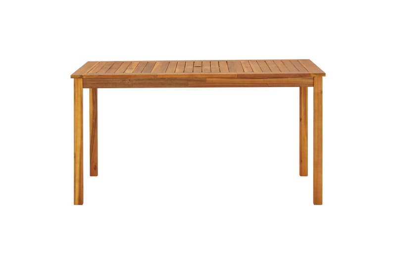 Hagebord 140x80x74 cm heltre akasie - Hagemøbler - Hagebord - Cafebord