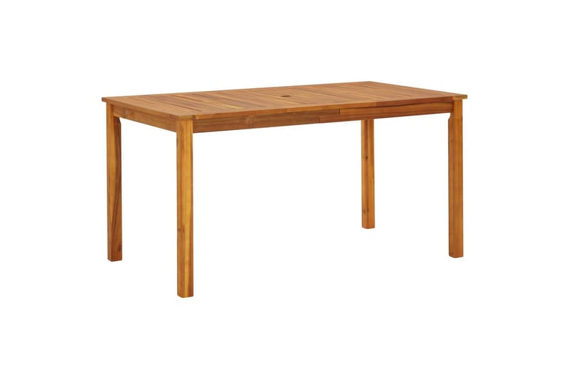Hagebord 140x80x74 cm heltre akasie - Hagemøbler - Hagebord - Cafebord