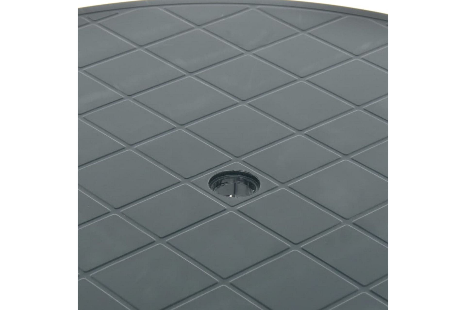 Hagebord grønn 89 cm plast - Hagemøbler - Hagebord - Cafebord