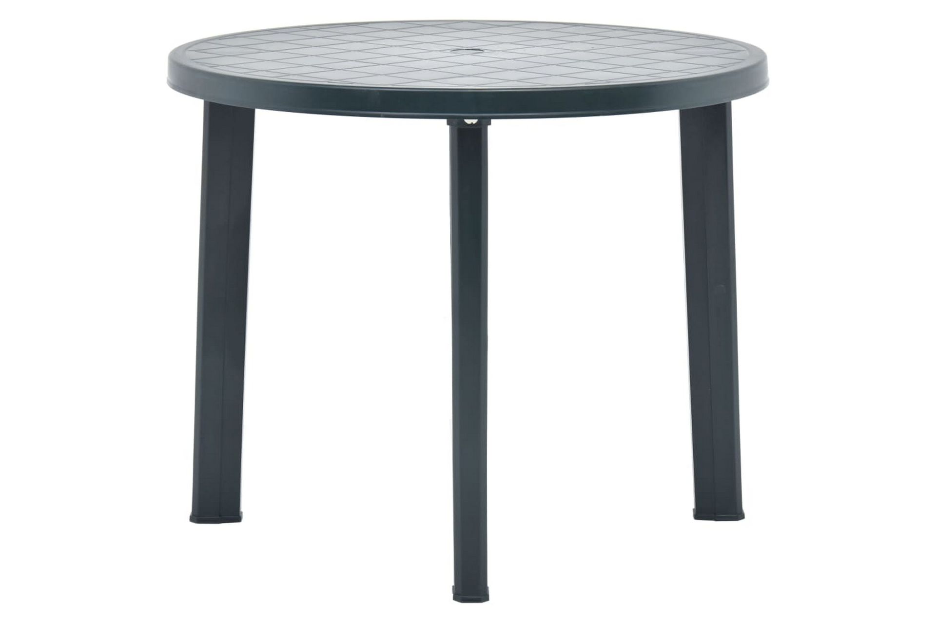 Hagebord grønn 89 cm plast - Hagemøbler - Hagebord - Cafebord