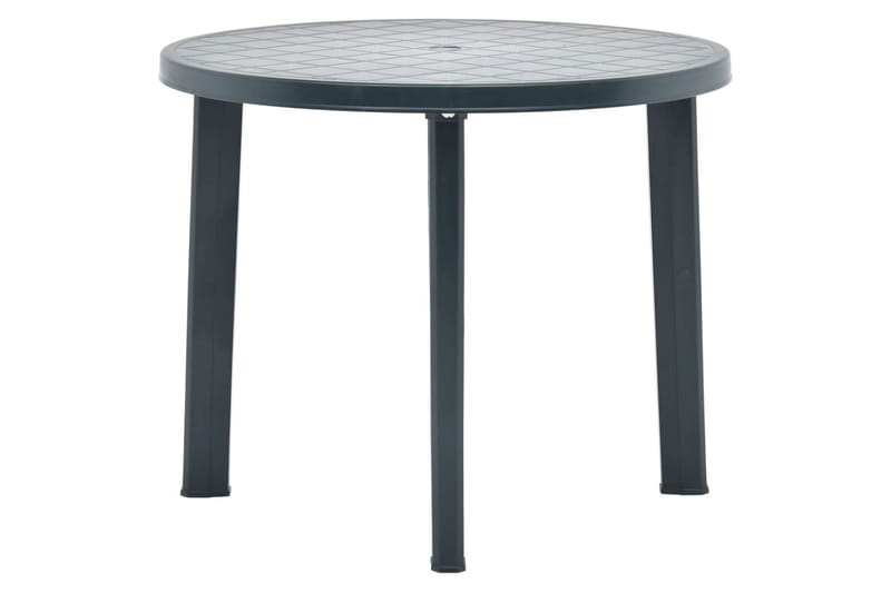 Hagebord grønn 89 cm plast - Hagemøbler - Hagebord - Cafebord