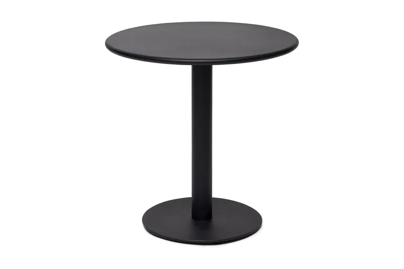 Hillerstorp Näsby kafébord 70 cm rundt, Svart