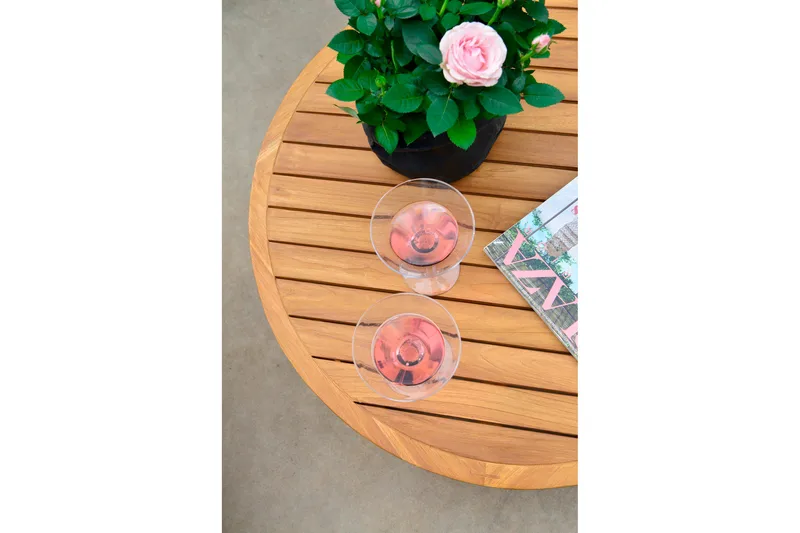 Himmelsnäs Bord 80 cm Brun - Hillerstorp - Hagemøbler - Hagebord - Cafebord