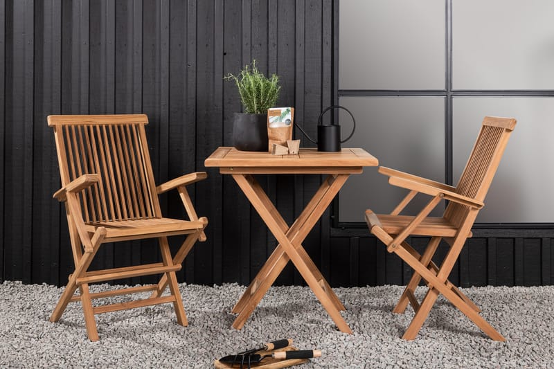 Kenya Cafébord 120 cm Beige - Venture Home - Cafebord - Balkongbord