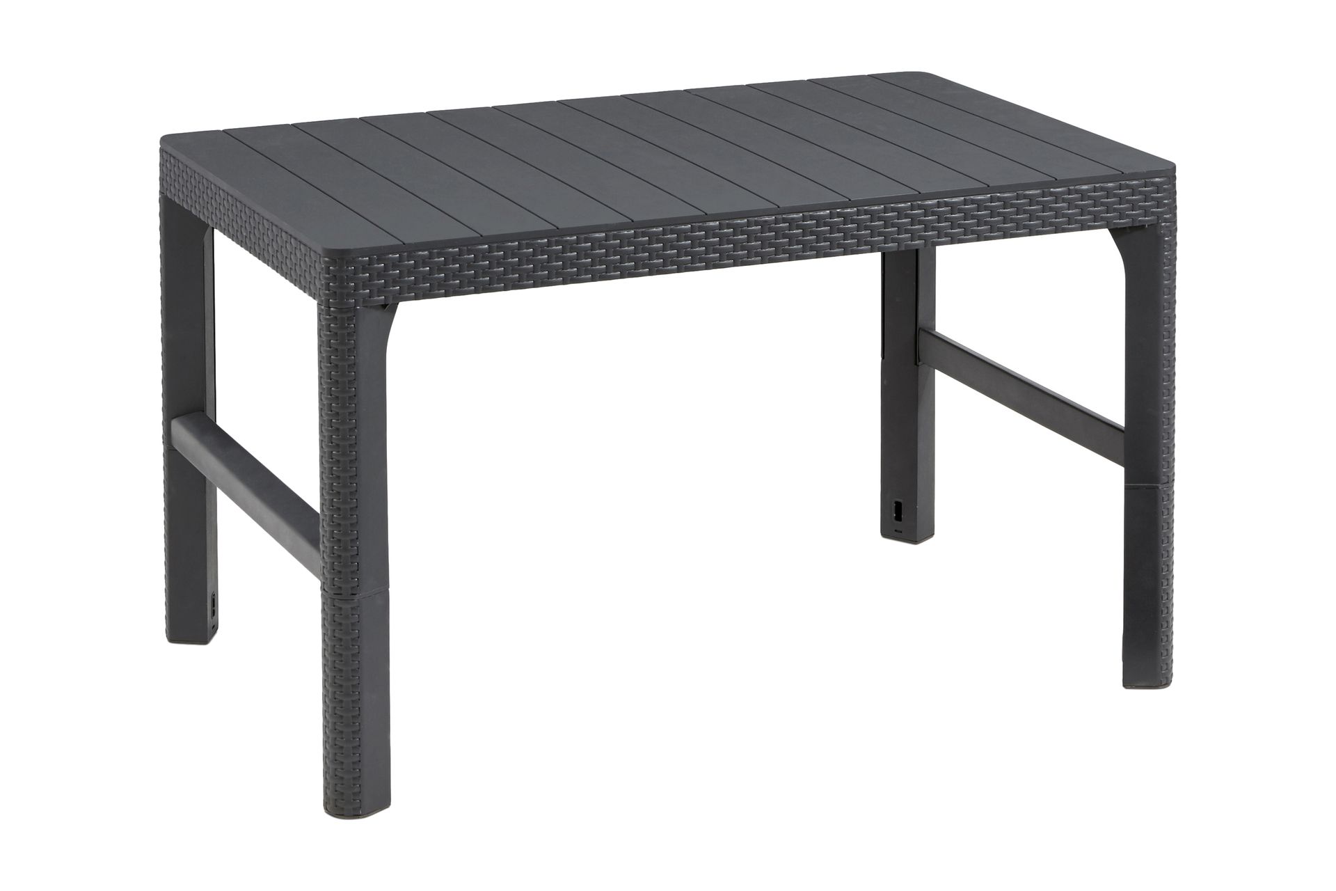 Lyon Cafébord 116 cm Antrasitt - Keter - Hagemøbler - Hagebord - Cafebord