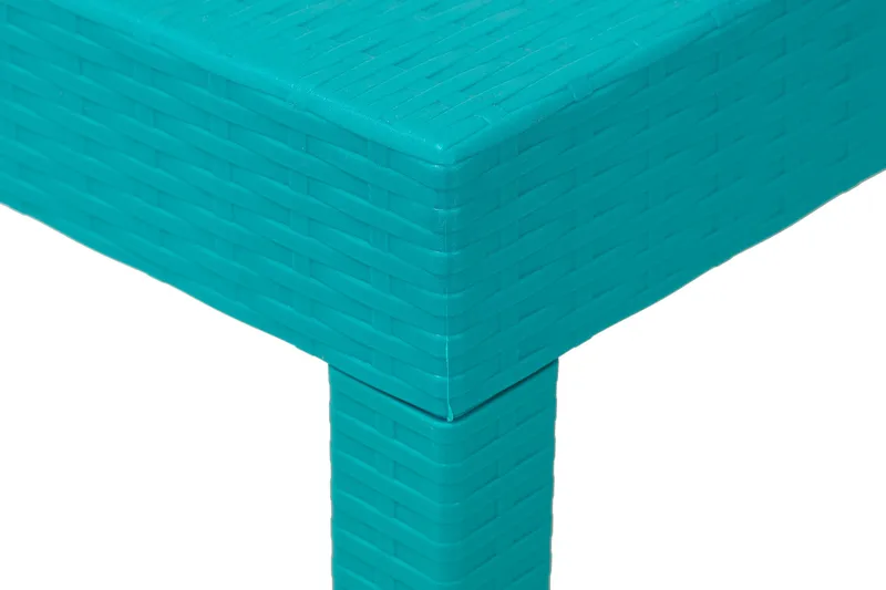 Nadia Bord 80x80 cm - Turkis - Hagemøbler - Hagebord - Cafebord